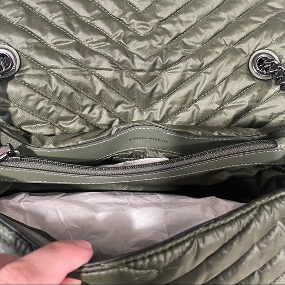 Rebecca Minkoff Edie Nylon Jumbo Flap Shoulder Bag - Picture 4 of 10